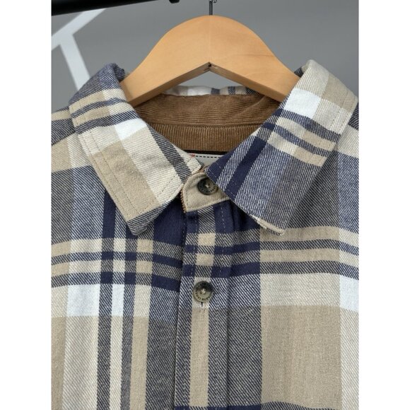 Legendary Whitetails Men’s Medium Buck Camp Flannel Shirt Relaxed Fit Plaid - Picture 3 of 15
